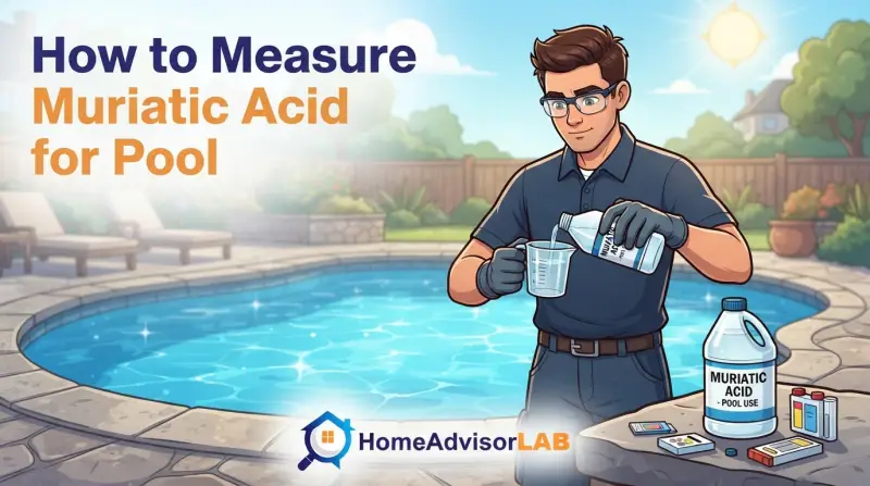 How to Measure Muriatic Acid for Pool