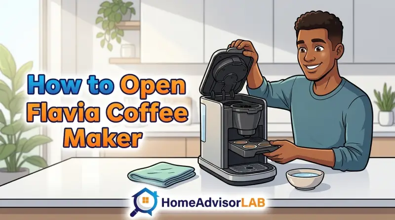 How to Open Flavia Coffee Maker