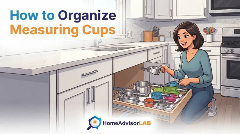 How to Organize Measuring Cups