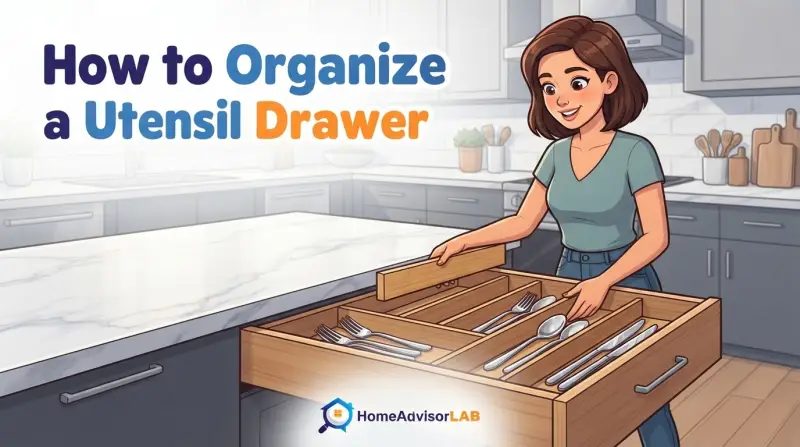 How to Organize a Utensil Drawer