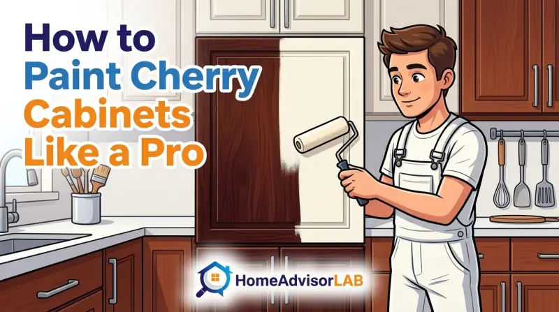 How to Paint Cherry Cabinets Like a Pro