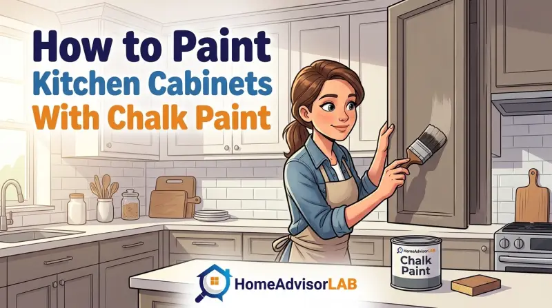 How to Paint Kitchen Cabinets With Chalk Paint