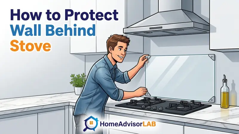 How to Protect Wall Behind Stove