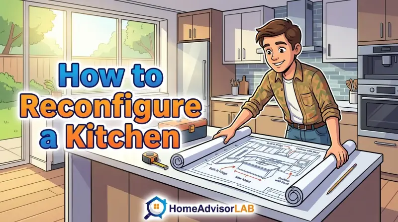 How to Reconfigure a Kitchen
