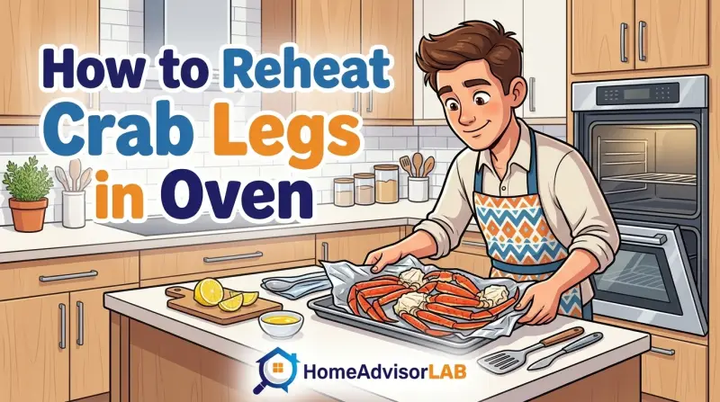 How to Reheat Crab Legs in Oven