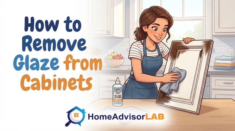 How to Remove Glaze from Cabinets
