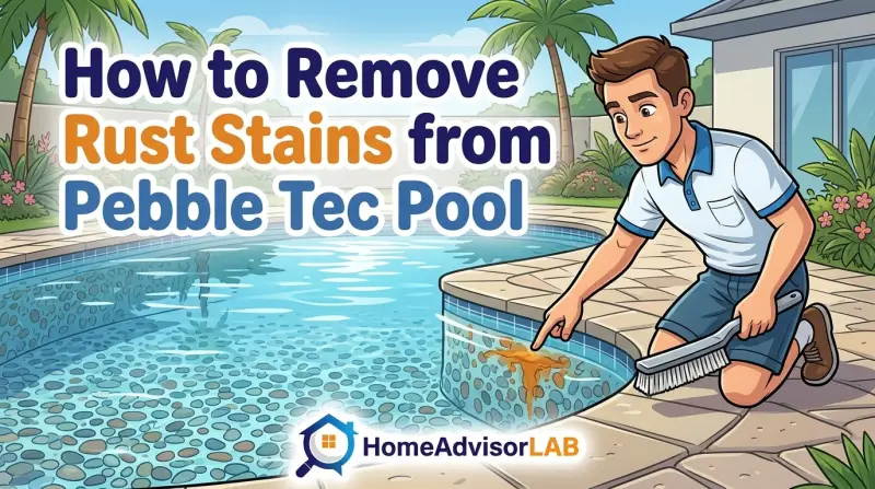 How to Remove Rust Stains from Pebble Tec Pool