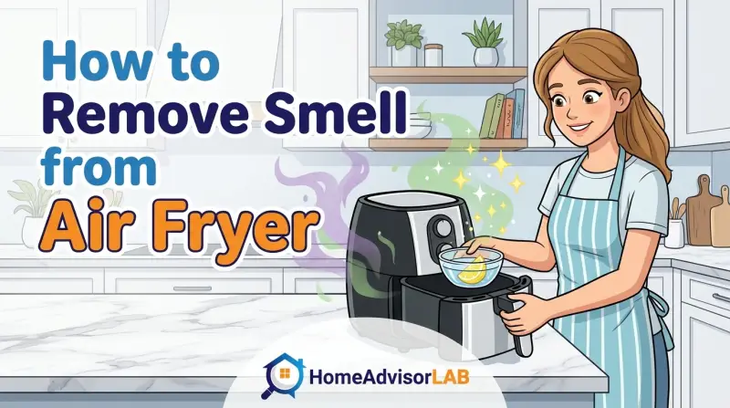 How to Remove Smell from Air Fryer
