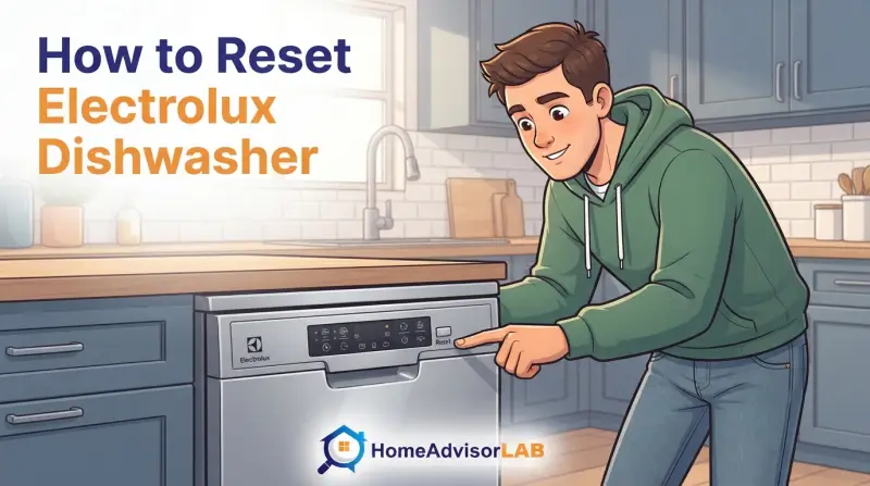 How to Reset Electrolux Dishwasher
