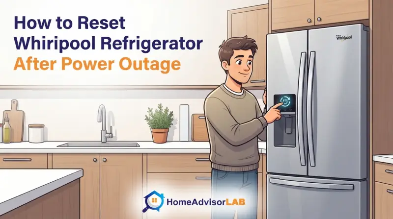How to Reset Whirlpool Refrigerator After Power Outage