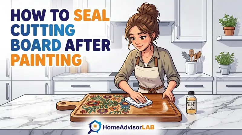 How to Seal Cutting Board After Painting