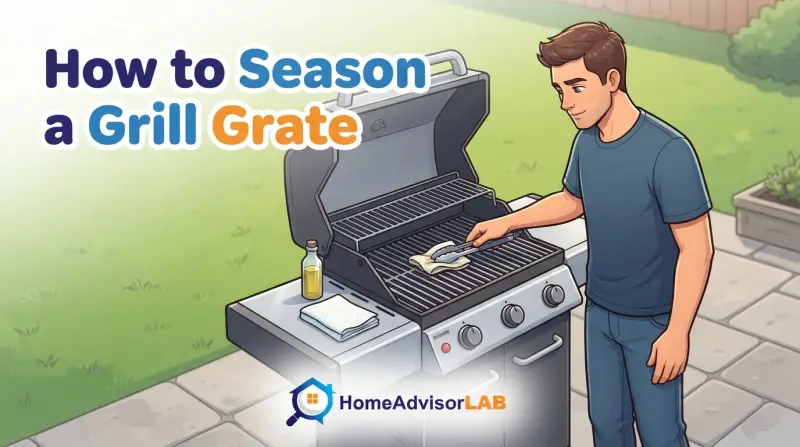 How to Season a Grill Grate