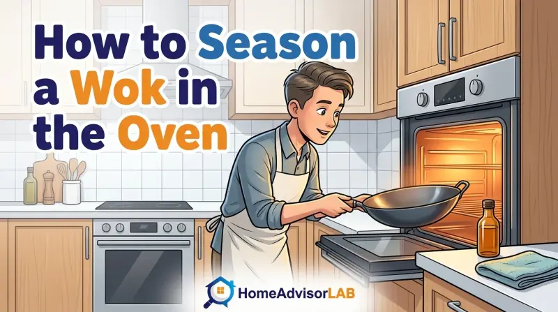 How to Season a Wok in the Oven