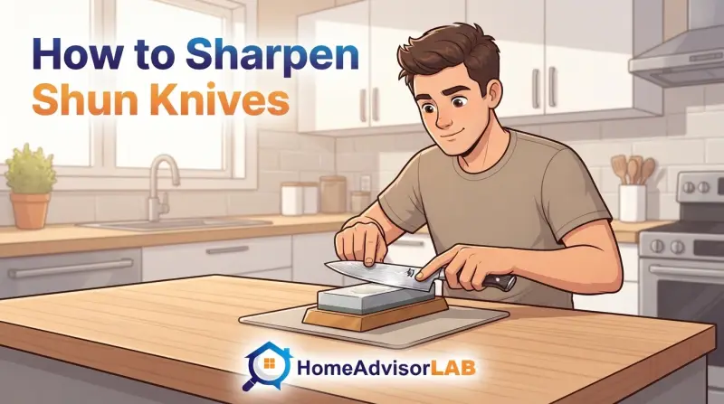 How to Sharpen Shun Knives
