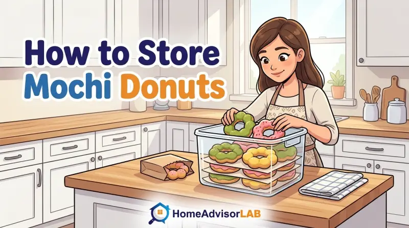 How to Store Mochi Donuts