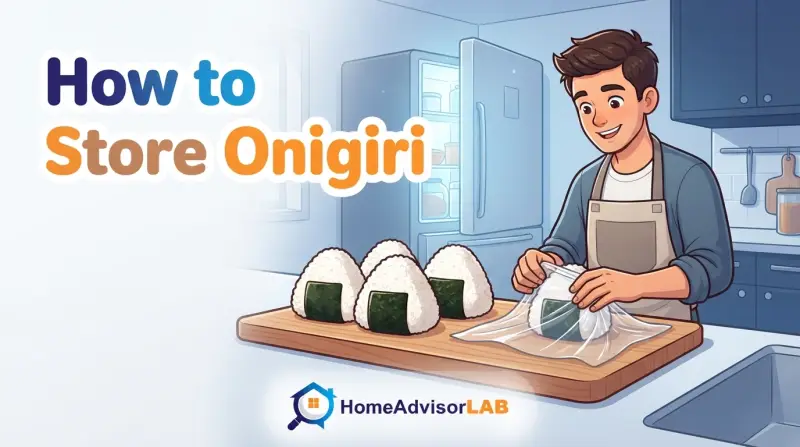 How to Store Onigiri