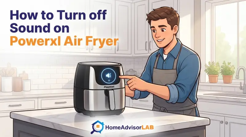 How to Turn off Sound on Powerxl Air Fryer