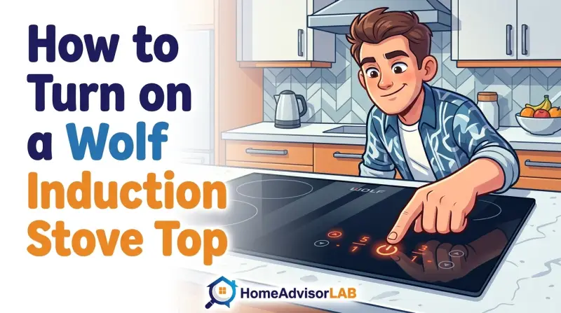 How to Turn on a Wolf Induction Stove Top
