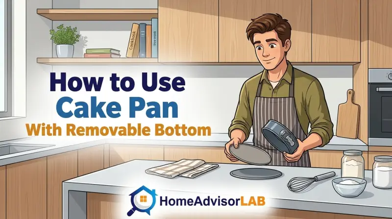 How to Use Cake Pan With Removable Bottom