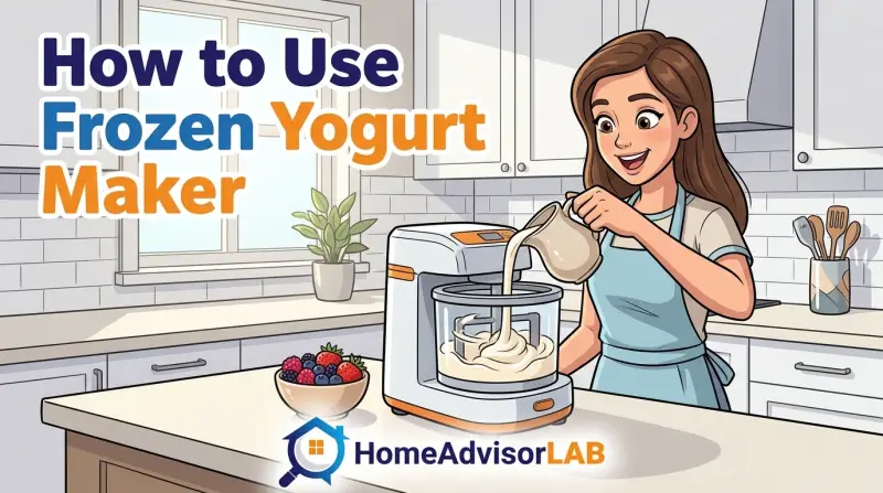 How to Use Frozen Yogurt Maker
