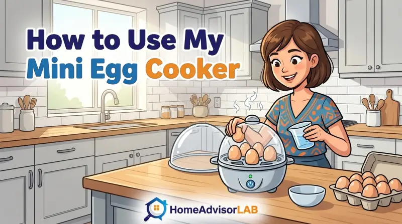 How to Use My Mini Egg Cooker