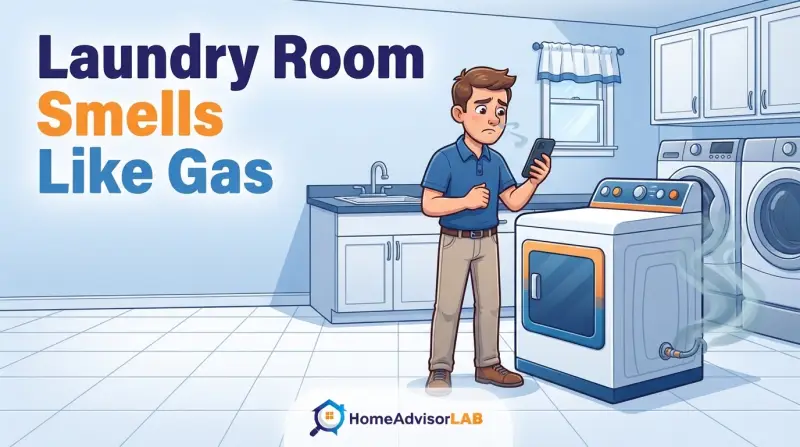 Laundry Room Smells Like Gas