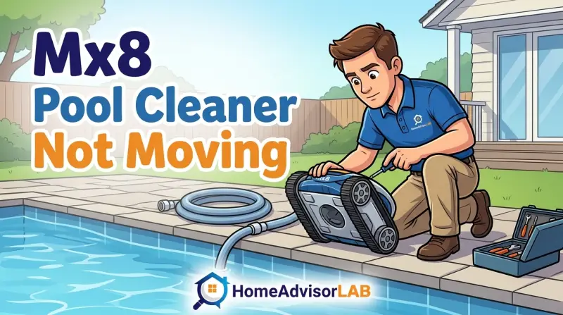 Mx8 Pool Cleaner Not Moving