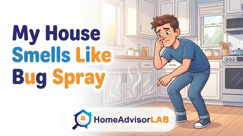 My House Smells Like Bug Spray