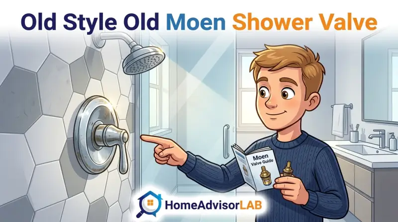 Old Style Old Moen Shower Valve