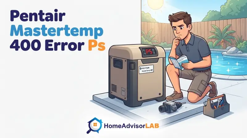 Pentair Mastertemp 400 Error Ps