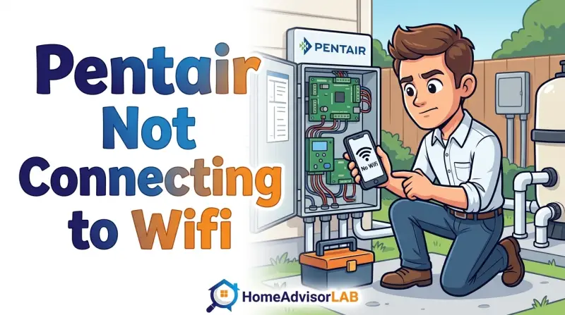Pentair Not Connecting to Wifi