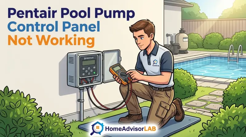 Pentair Pool Pump Control Panel Not Working
