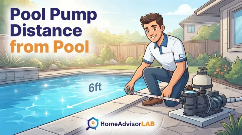 Pool Pump Distance from Pool