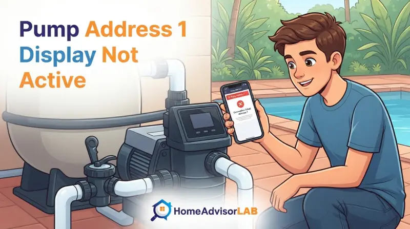 Pump Address 1 Display Not Active