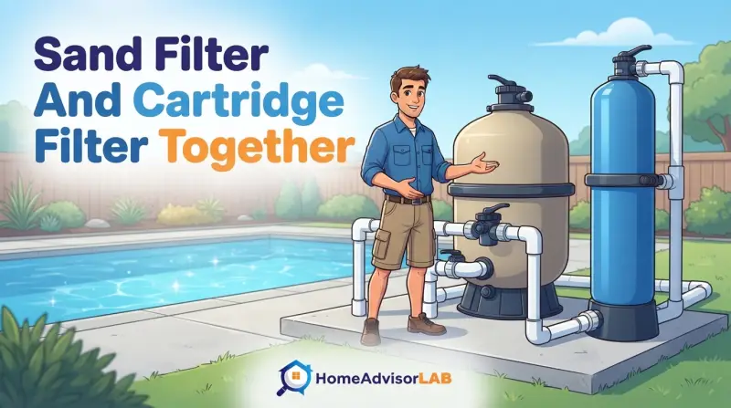 Sand Filter And Cartridge Filter Together