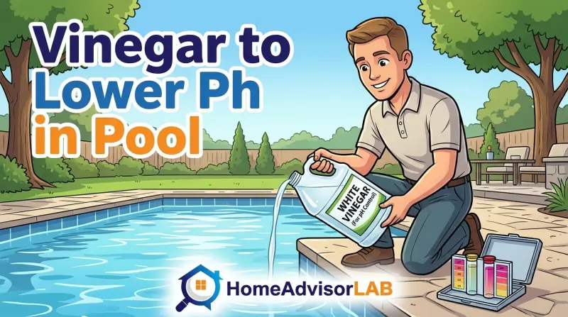 Vinegar to Lower Ph in Pool