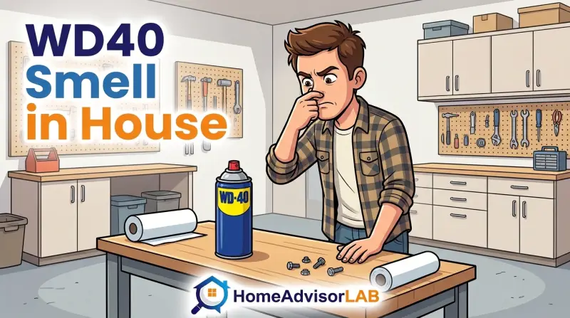 WD40 Smell in House