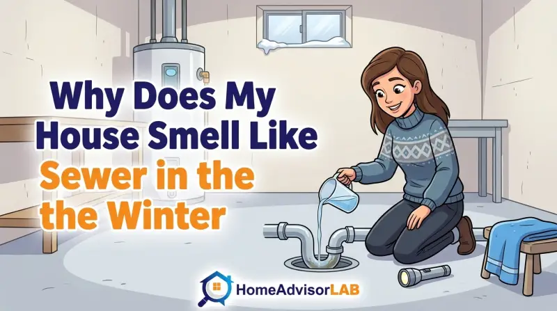 Why Does My House Smell Like Sewer in the Winter