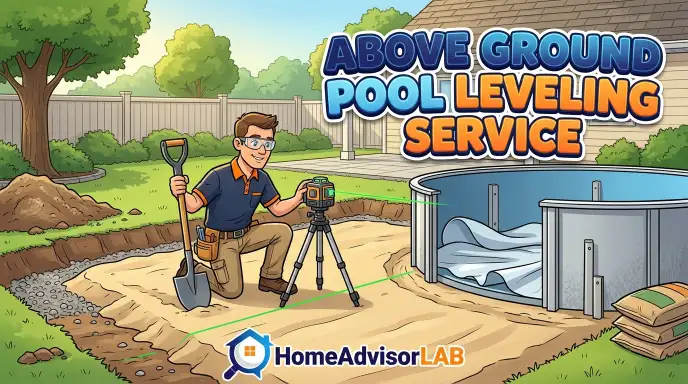 Above Ground Pool Leveling Service