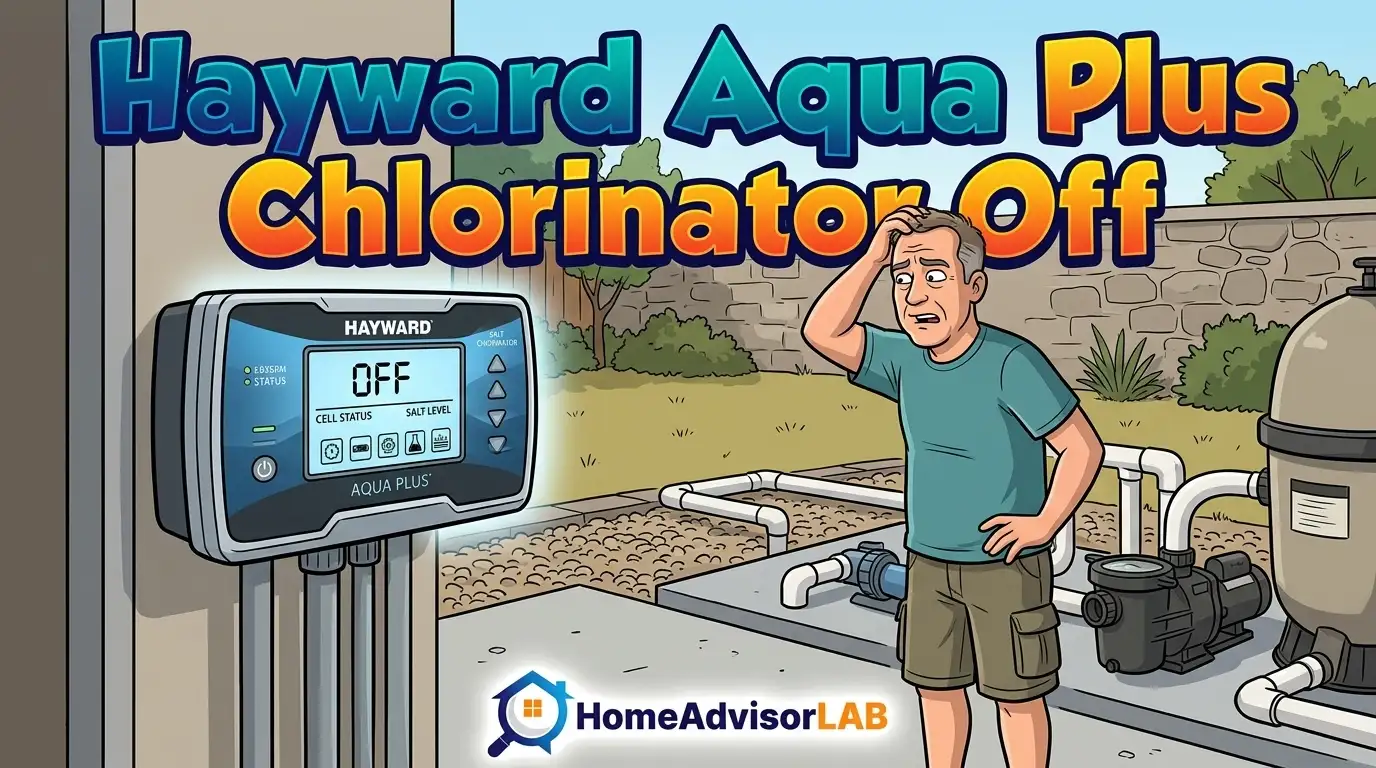 Hayward Aqua Plus Chlorinator Off