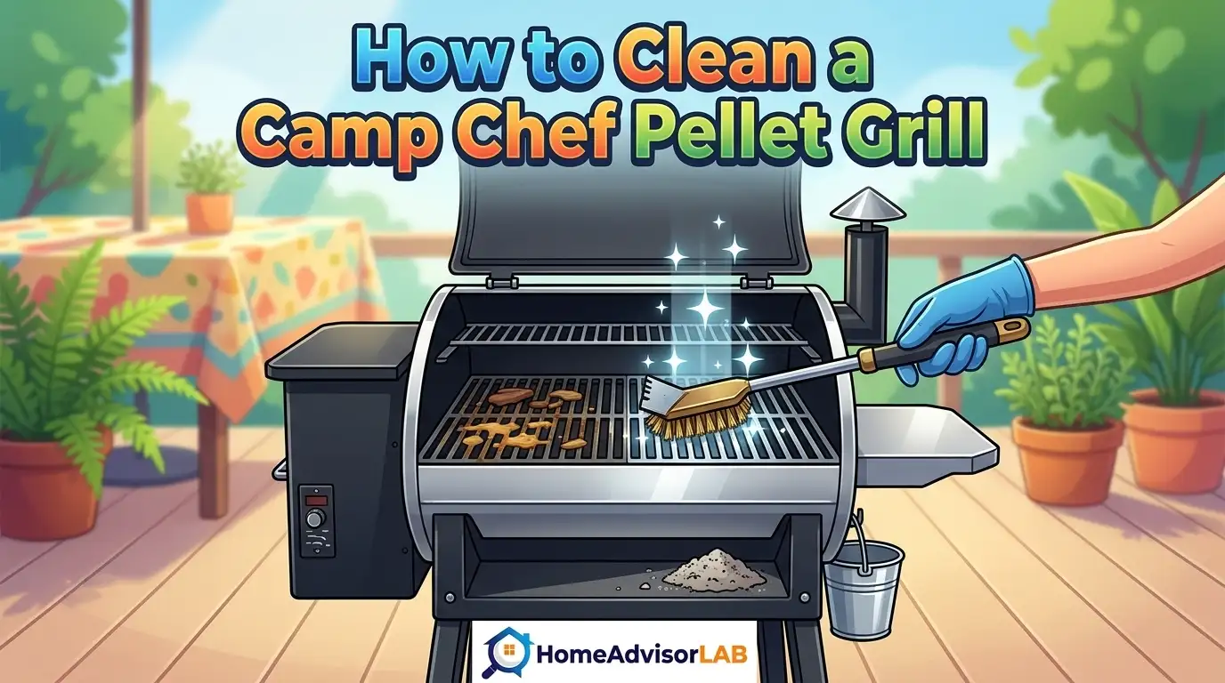 How to Clean a Camp Chef Pellet Grill