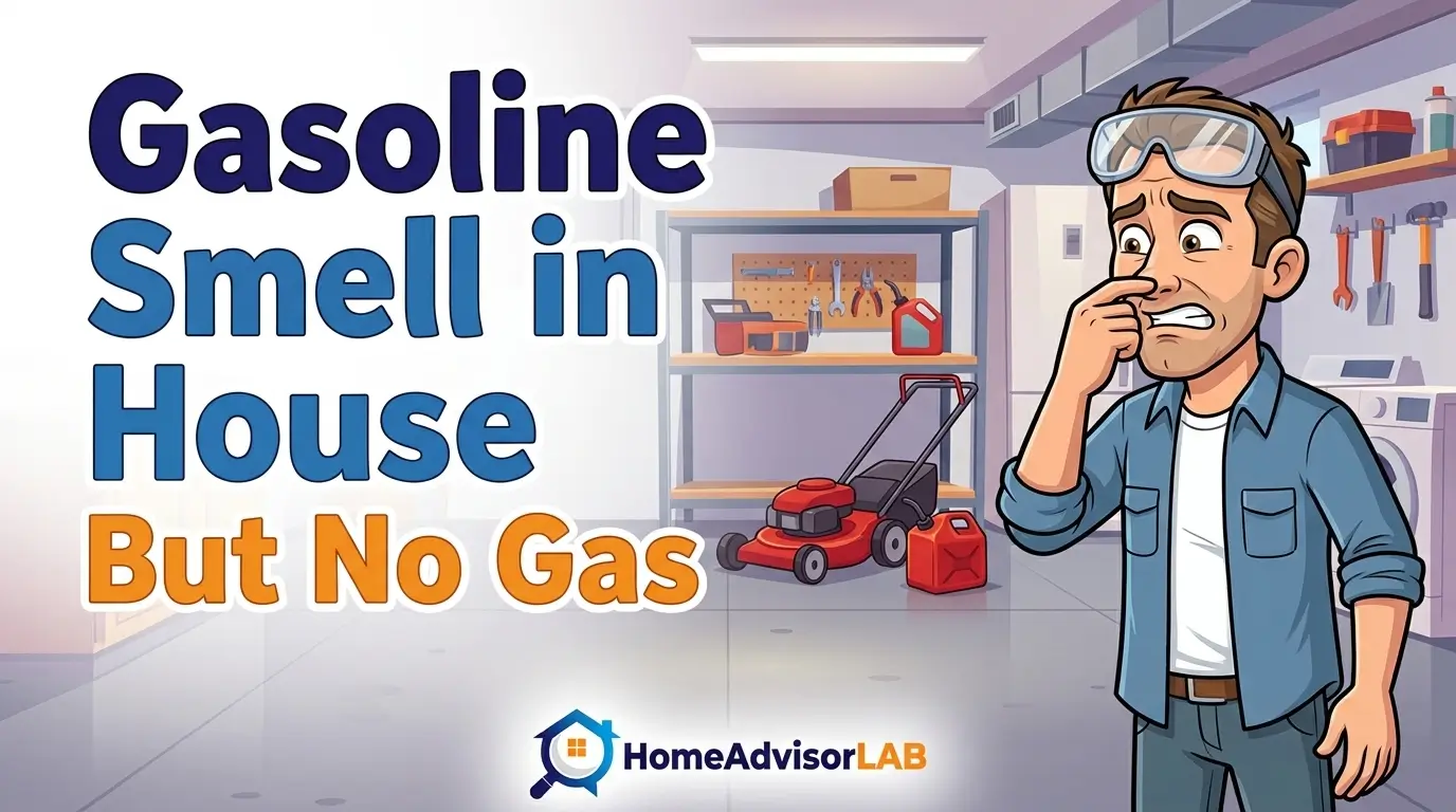 Gasoline Smell in House But No Gas